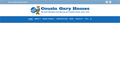 Desktop Screenshot of cousingaryhomes.com